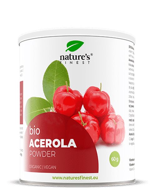 Acerola prášok (mrazom sušený) Bio