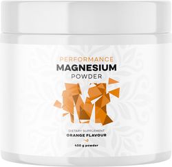 BrainMax Performance Magnesium Powder Pomaranč,  450 g