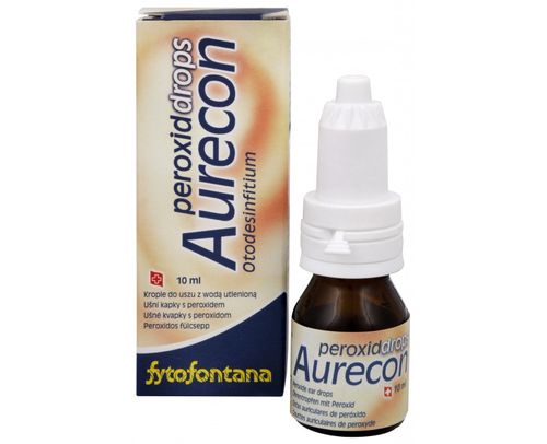 Aurecon Ušné kvapky s peroxidom 10 ml