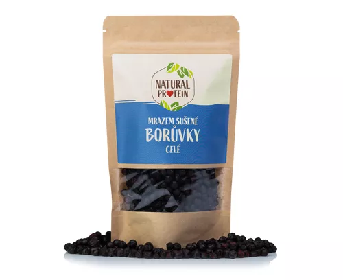 Mrazom sušené čučoriedky
