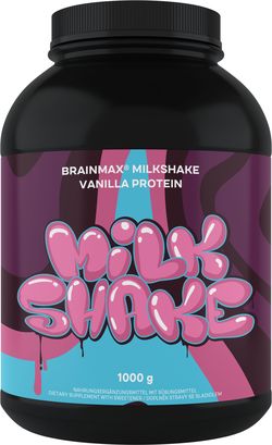 BrainMax Milkshake Protein, BIO, 1000 g Príchuť: Vanilka Proteinový nápoj