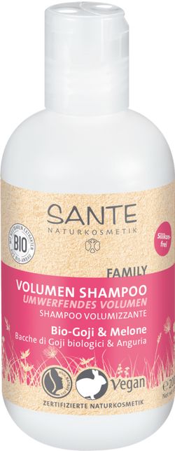 SANTE Šampon na objem vlasů Bio Goji & Meloun 200ml