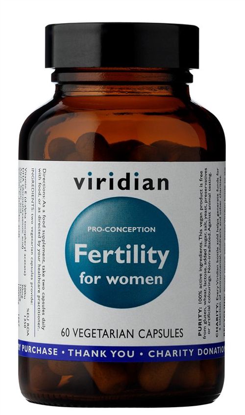 Viridian Fertility for Women 60 kapsúl