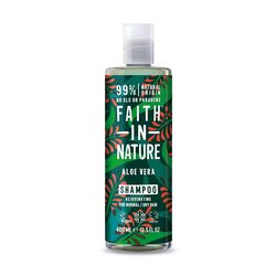 Faith In Nature prírodný šampón - s BIO aloe vera, 400 ml