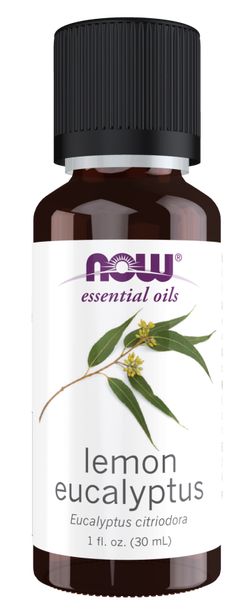 NOW® Foods NOW Essential Oil, Lemon Eucalyptus oil (éterický olej z eukalyptu citrónového), 30 ml