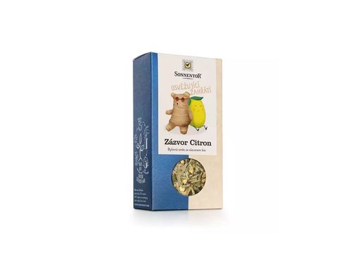 Sonnentor Zázvor Citrón sypaný BIO 80g