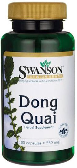 Swanson Dong Quai, 530 mg, 100 kapslí