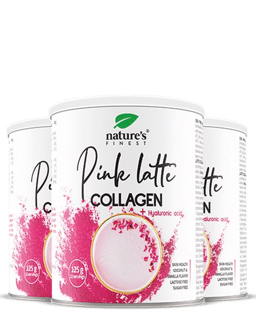 PINK LATTE Kolagén 2+1 ZDARMA