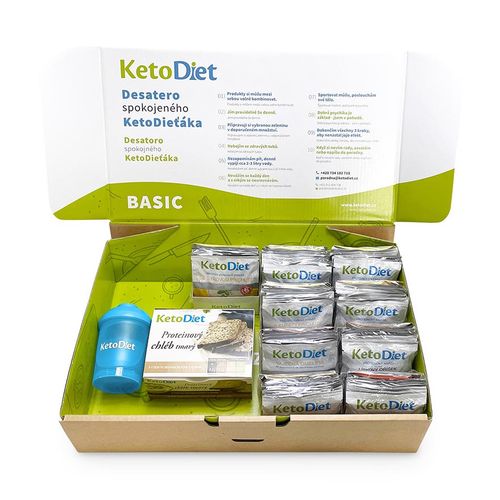 KetoDiet 2-týždenný balíček BASIC 1. krok - 100% keto diéta