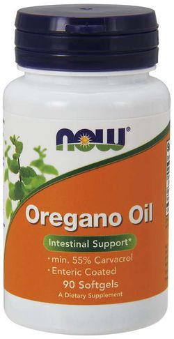 NOW® Foods NOW Oregano Oil (oreganový olej), 90 enterosolventních softgel kapslí