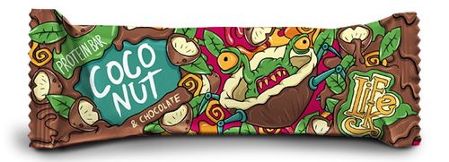 LifeLike - Protein Bar - Proteinová tyčinka Coconut & Chocolate, 50g