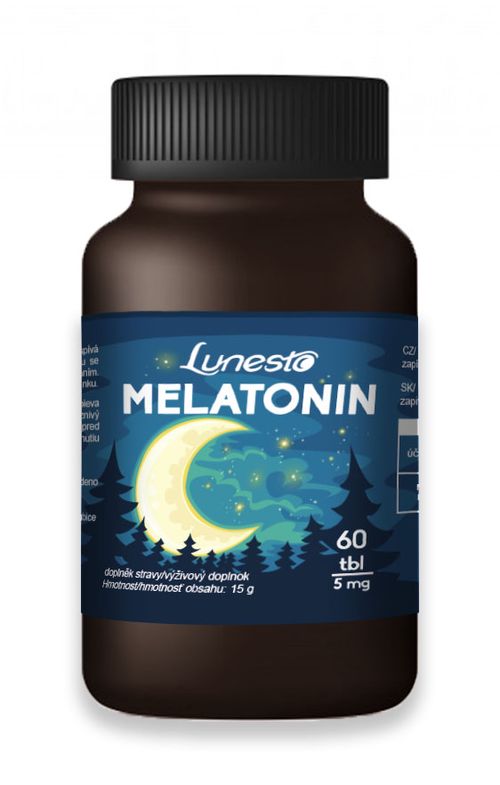 Lunesto Melatonín 5mg 60 tbl.