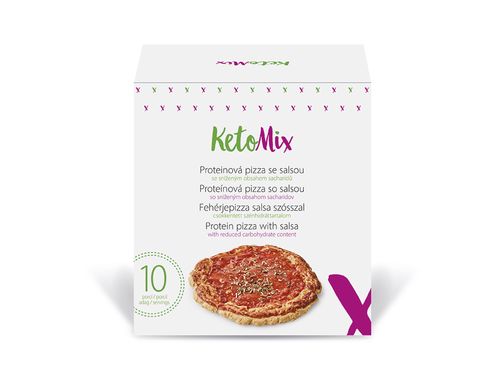 KetoMix Proteínová pizza so salsou (10 porcií)