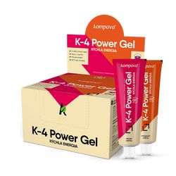 K4 Power Gel 70 g/15 ks, pomaranč-limetka