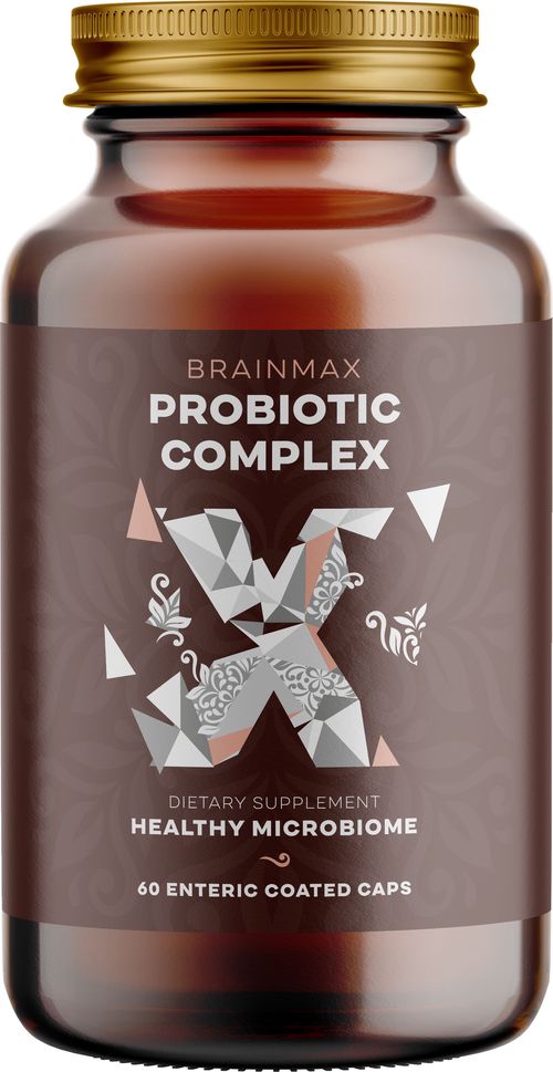 BrainMax Probiotic Complex, 60 enterosolventních kapslí