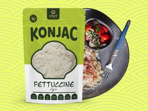 Usui konjakové fettuccine v náleve 270 g (5 kcal, 0 g sacharidov)