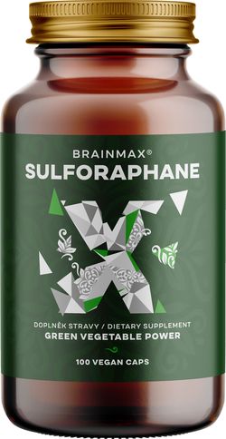 BrainMax Sulforaphane 35 mg, Sulforafan, 100 rastlinných kapsúl