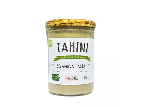 Božské Oříšky - Tahini - Sezamová pasta, 390g Expirace: 24.5.2021