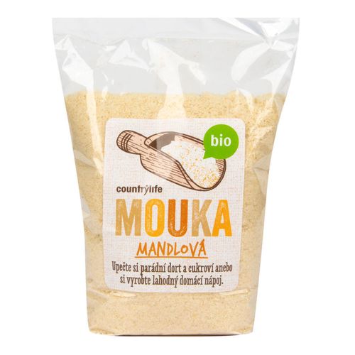 CountryLife - múka mandľová BIO - bezlepková, 250 g *cz-bio-001 certifikát