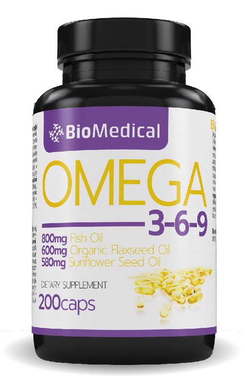 Omega 3-6-9 kapsuly 200 caps