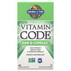 Garden of Life Vitamin Code RAW B-Complex, 60 kapsúl
