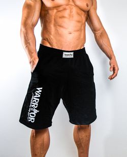 Kraťasy Warrior čierne XXL Čierna