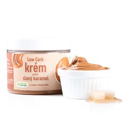 KetoLife Low Carb krém – príchuť slaný karamel (250 g) - 100% keto diéta