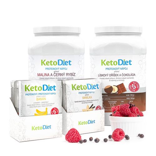 3-týždňové keto nápoje MEDIUM 2. krok - 100% keto diéta