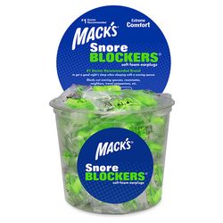 Mack's Snore Blockers Štuple proti chrápaniu 12 párov Veľkosť balenia: 100 párov