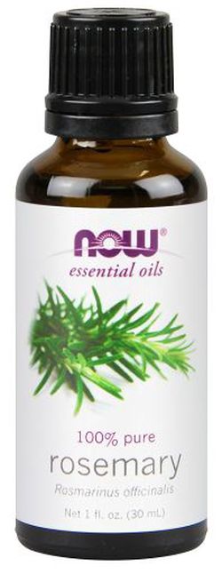 NOW® Foods NOW Essential Oil, Rosemary oil (éterický rozmarýnový olej), 30 ml