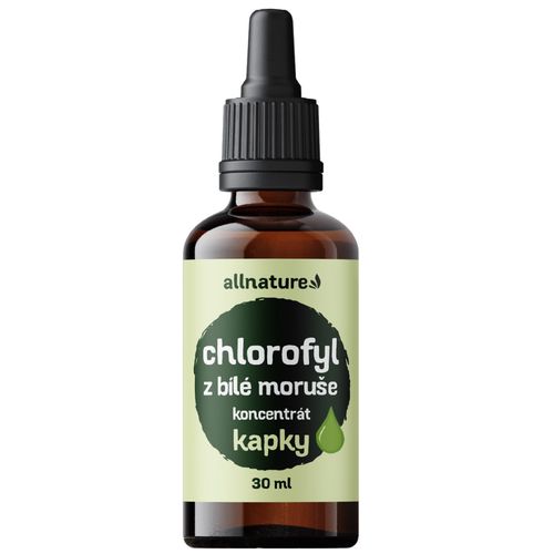 Allnature Chlorofyl z Moruše bielej - kvapky 30 ml