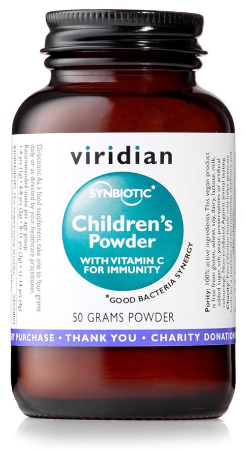 Viridian Children's Synerbio 50g (dětské probiotika)