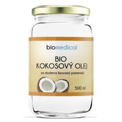 Bio Coconut Oil - panenský kokosový olej Natural 500ml