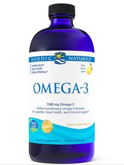 Nordic Naturals Ultimate Omega, 1560 mg, Citron, 473 ml