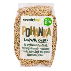 CountryLife - Pohanka loupaná kroupy BIO, 500g