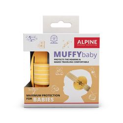 Alpine Muffy Baby Detské izolačné slúchadlá Farba: Žltá