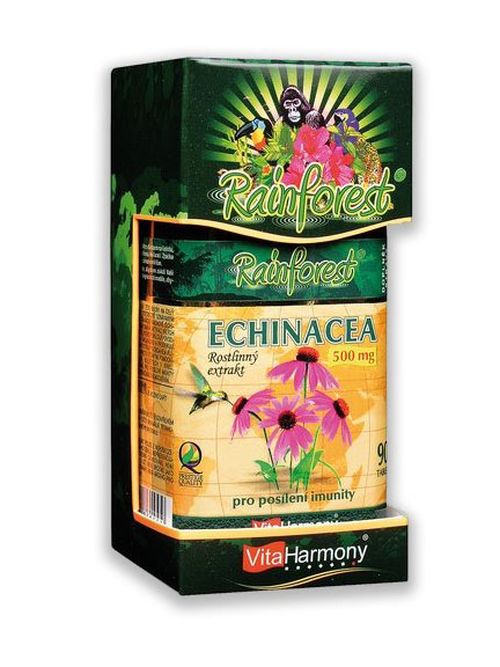 RainForest® Echinacea 500 mg - 90 tbl.