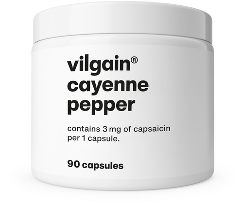 Vilgain Kajenské korenie extrakt – 90 kapsúl