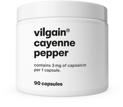 Vilgain Kajenské korenie extrakt – 90 kapsúl