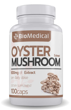 Oyster Mushroom Extract, Hliva ustricová – extrakt z Hlivy ustricovej