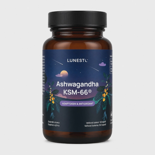 Lunesto Ashwagandha KSM-66 50 kapsúl