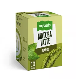 Organis Matcha Latte 10 x 17 g