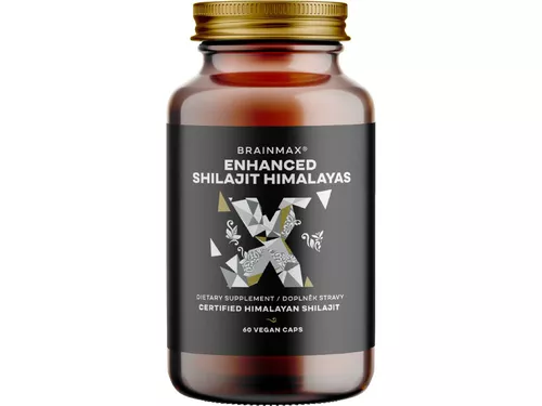 BrainMax Enhanced Shilajit Himalayas, 60 kapsúl