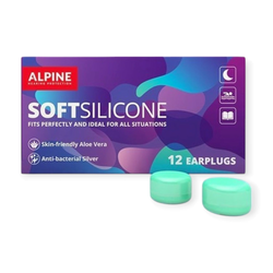 Alpine Silicone tvarovateľné silikónové štuple proti hluku
