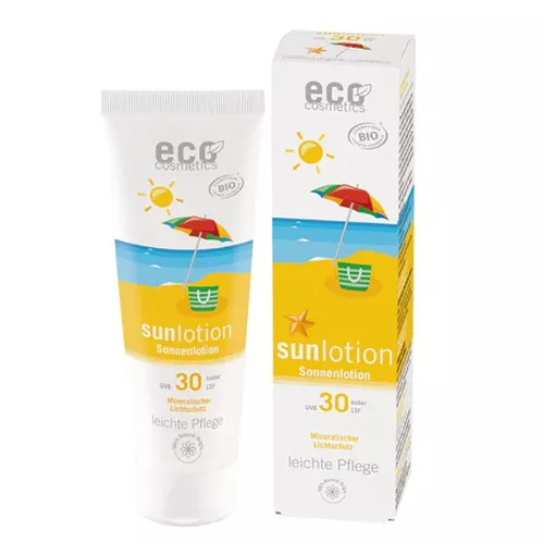 Eco Cosmetics Opaľovacie mlieko SPF 30 BIO 125 ml