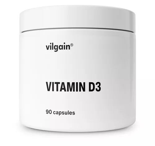 Vilgain Vitamín D3 90 kapsúl