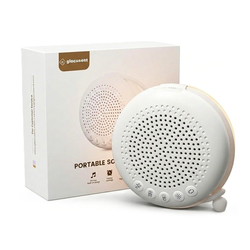 Glocusent 3v1 Prenosný prístroj na biely šum, nočná lampička a BT reproduktor