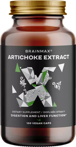BrainMax Artichoke Extract, 500 mg, 100 rastlinných kapsúl
